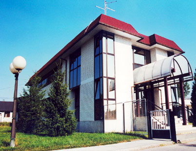 Gebäude des Energieversorgungsunternehmens in Derventa