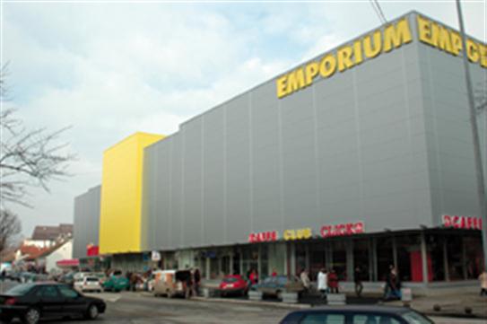 Einkaufszentrum "Emporium" in Bijeljina