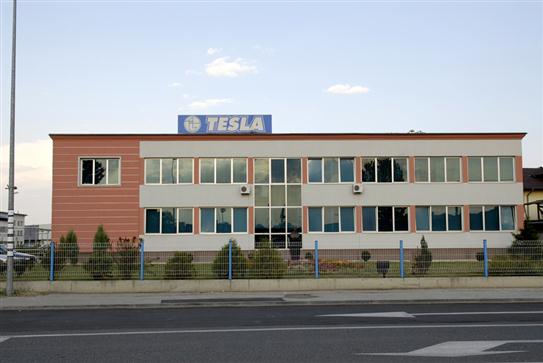 Administrative building of battery factory "Tesla" in Brcko